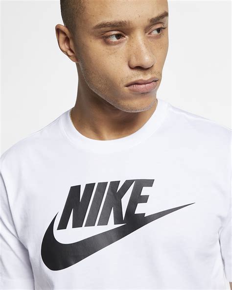 nike air t shirt wit zwart|Nike Sportswear AIR .